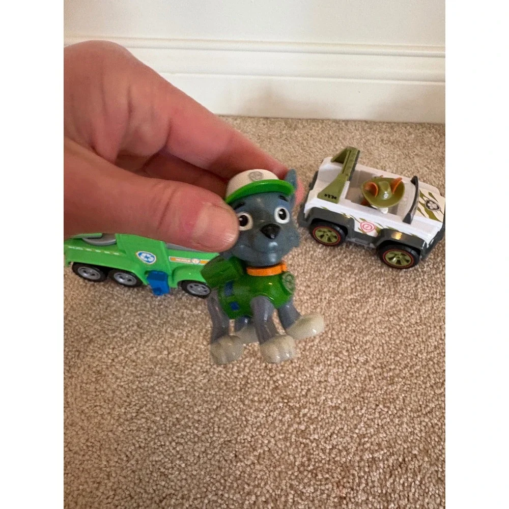 Bundle 6 Paw Patrol‎ Rescue Vehicles & pups 3 dogs 3 cars